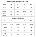 Winter Special Drop Shoulder T-Shirt & Joggers Set - Image 2