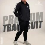 Winter Special Black & White Jacket & Joggers Set