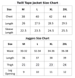 Winter Special Black & White Jacket & Joggers Set - Image 4