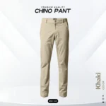 Daarkak Stylish Chino Pant – Khaki & Coffee Color - Image 2